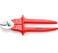 Knipex Cable Shears handles extrusion plastic-coated plastic insulated, VDE-tested 230 mm 95 06 230
