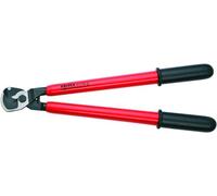 KNIPEX Cable Shears with Dipped Insulation, VDE-Tested 500 mm, 95 17 500