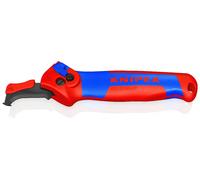Knipex Cable Sheath Stripping Tool, Guide Shoe Ratchet Function - 16 50 145 SB