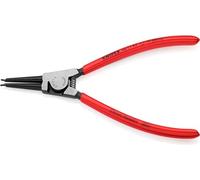 Knipex Circlip Pliers 46 11 A2 - External Circlips on Shafts, 180 mm, Plastic-coated, Black