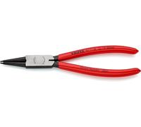 KNIPEX Circlip Pliers for Internal Circlips in Bore Holes Self-Service Card with Plastic Coating 320 mm, 44 11 J4 SB