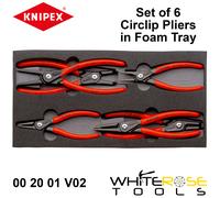 Knipex Circlip Pliers Set - 6 Piece