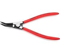 Knipex Circlip Pliers for external circlips on shafts 45° bent black atramentized, plastic coated 210 mm 46 31 A32