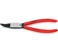KNIPEX Circlip Pliers for Internal Circlips in Bore Holes 45° Angled with Plastic Coating 180 mm, 44 31 J22