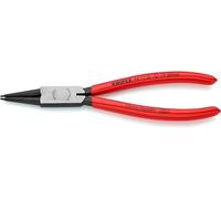 Knipex Circlip Pliers for internal circlips in bore holes black atramentized, plastic coated 180 mm 44 11 J2