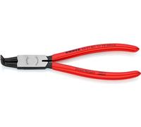 Knipex Circlip Pliers 44 21 J21 - Internal Circlips in Bore Holes, 170 mm, Black, Plastic Coated