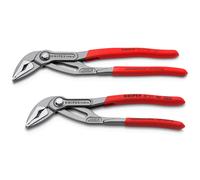 Knipex Cobra® ES Extra Slim Waterpump Pliers Twin Pack 180 & 250mm