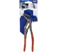 KNIPEX Cobra ES Water Pump Pliers Extra-Slim with Non-Slip Plastic Coating Grey atramentized 180 mm, 87 51 180 SB