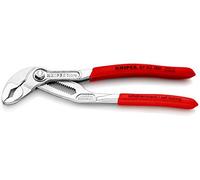 Knipex Cobra® High-Tech Water Pump Pliers chrome-plated, with non-slip plastic coating 180 mm 87 03 180