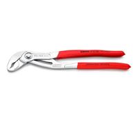KNIPEX Cobra High-Tech Water Pump Pliers Chrome-Plated with Non-Slip Plastic Coating 300 mm, 87 03 300