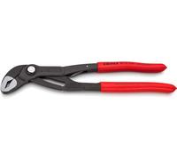 Knipex Cobra®...matic Water Pump Pliers grey atramentized, with non-slip plastic coating 250 mm (self-service card/blister) 87 11 250 SB