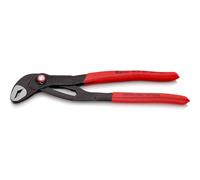 Knipex Cobra? QuickSet High-Tech Water Pump Pliers grey atramentized, with non-slip plastic coating 250 mm 87 21 250
