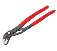 KNIPEX Cobra Quickset Water Pump Pliers Pvc Grips 250Mm - 50Mm Capacity in Red Knipex Red
