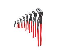 KNIPEX Cobra® QuickSet Water Pump Pliers Set contains 4", 5", 6", 7", 10", 1