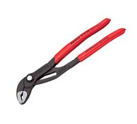 Knipex Cobra Water Pump Pliers with Plastic Handle 87 01 250 SB Chrome Vanadium Steel Black, Red