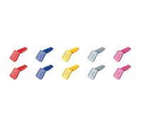 KNIPEX Colorcode Clips Color Mix 1 (10 Pieces), 00 61 10 C V01