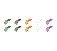 KNIPEX Colorcode Clips Color Mix 2 (10 Pieces), 00 61 10 C V02