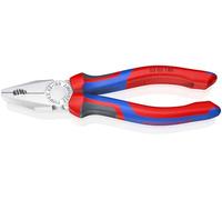 KNIPEX Combination Pliers Chrome-Plated with Comfort Handles 180 mm, 03 05 180