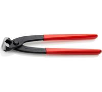 Knipex Concreters' Nipper (Concreter's Nippers or Fixer's Nippers) black atramentized, plastic coated 220 mm 99 01 220 EAN