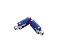 KNIPEX Control Cabinet Key "DoubleJoint" (62 mm) 00 11 06 V03 (self-service card/blister)