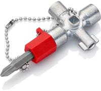 Knipex Control Cabinet Key for all standard cabinets and shut-off systems 44 mm 00 11 02