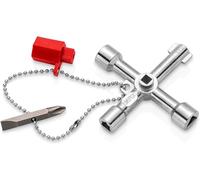 Knipex Control Cabinet Key for all standard cabinets and shut-off systems 76 mm 00 11 03