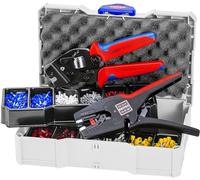 KNIPEX Crimp Assortment for Wire Ferrules 1 x 12 42 195, 1 x 97 53 0, 8, 9 x Wire Ferrule Sets 265 mm, 97 90 17