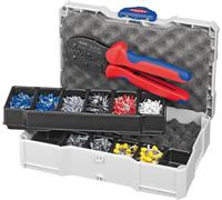 KNIPEX Crimp Assortment for Wire Ferrules, 97 90 23 | 1 x 97 52 38; 7 x Wire Ferrule Sets 265 mm