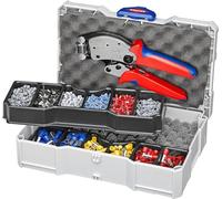 KNIPEX Crimp Assortment for Wire Ferrules with Plastic Collars, 97 90 13