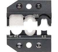 Knipex Crimping die for solar cable connectors MC4 (Multi-Contact) cutting - stripping - crimping 97 49 66 6