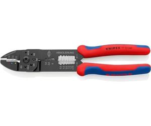 KNIPEX Crimping Pliers, 0.5-6.0 mm², Crimping Tool, 97 22 240 | For Cable Connectors and Plug Connectors; With Stripping and Cutting Function