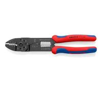 KNIPEX Crimping Pliers, 0.5-6.0 mm², for Cable Connectors and Plug Connectors, with Stripping and Cutting Function, Crimping Tool, 97 22 240