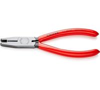 KNIPEX Crimping Pliers 155 mm, 97 50 01 | For Scotchlok Connectors with Side Cutter with Plastic Coating