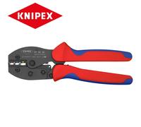 Knipex PreciForce® Crimping Pliers burnished, with multi-component grips 220 mm 97 52 36