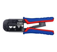 KNIPEX Crimping Pliers for Western Plugs with Multi-Component Handles 190 mm, 97 51 10