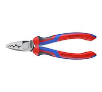 KNIPEX Crimping Pliers for Wire Ferrules,Red