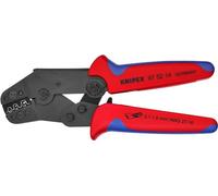 Knipex Crimping Pliers short design burnished, with multi-component grips 195 mm 97 52 14