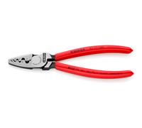 Knipex 97 71 180 Crimping Pliers For Wire Ferrules PVC Coated Grips 180mm
