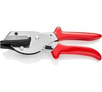 KNIPEX Cutter 215 mm, 94 15 215 EAN | For Ribbon Cable Chrome-Plated with Plastic Handles