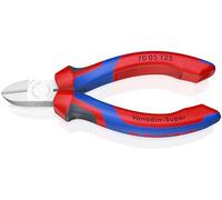 KNIPEX Diagonal Cutter Chrome-Plated with Comfort Handles 125 mm, 70 05 125