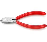 Knipex side cutter for electrical mechanics chrome plated, plastic coated 125 mm 70 11 110, red
