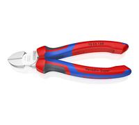 KNIPEX Diagonal Cutter Self-Service Card Chrome-Plated with Comfort Handles 160 mm, 70 05 160 SB