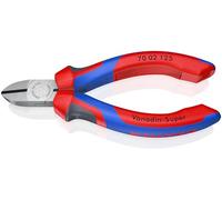 KNIPEX Diagonal Cutter, Self-Service Packs, 125 mm, Chrome Vanadium Steel, Soft Wire(Copper)-Hard Wire(Steel Wire), Precision Cutting, 70 02 125 SB