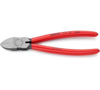 KNIPEX Diagonal Cutters for Plastics with Plastic Coating 180 mm, 72 01 180 | Made of plastic 180 mm