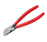 Knipex Diagonal Flush Cutters for Plastics 160mm Coated Handles KPX7211160SB