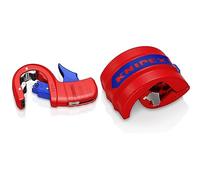KNIPEX DP50 Pipe Cutter for Plastic Drain Pipes Plastic Coated 32/40/50 mm 90 23 01 BK & BiX Cutter for Plastic Pipes and Sealing Sleeves 20 - 50 mm 90 22 10 BK