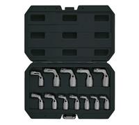 Knipex Draper Flexible Crowfoot Socket Wrench Set, 3/8" Sq. Dr. (12 Piece) 12403