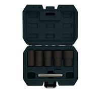 Knipex Draper Impact Wheel Nut Socket Set, 1/2" Sq. Dr. (6 Piece) 12411