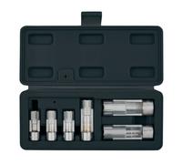 Knipex Draper Temperature Sensor Socket Set, 1/2" And 3/8" Sq. Dr. (6 Piece) 12401