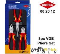 Knipex Electro Pliers VDE 160mm Diagonal 180mm Combination 200mm Side Cutting